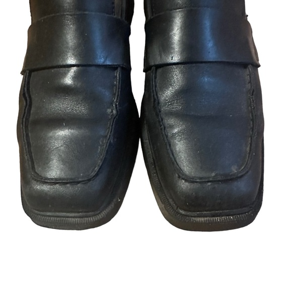 Vegabond Dorah Black Leather Loafers Size 40 - Picture 3 of 4